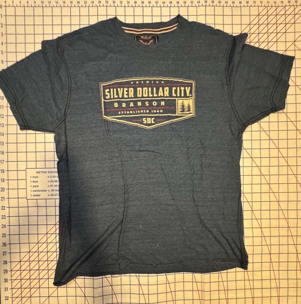 Iron Needle Premium 51 Silver Dollar City Branson Graphic T-Shirt